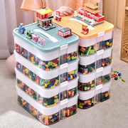 乐高分类盒积木小颗粒收纳盒，拼装玩具零件储物箱亚克力盲盒手办盒