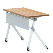 现代折叠培训桌长条桌条形课桌，洽谈桌员工会议桌长桌可移动培训桌