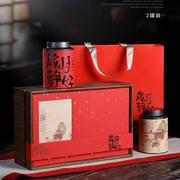 春节年货送长辈，金骏眉礼盒装送人浓香型，蜜香红茶茶叶高档定制