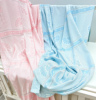 婴儿冰丝盖毯竹纤维宝宝夏季冷感空调毛巾被子凉薄床单新生幼儿童