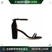 香港直邮STUART WEITZMANSTUARTWEITZMAN 女士黑色一字带高跟凉鞋