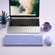 BOW无线键盘鼠标usb有线外接笔记本电脑键鼠套装办公打字专用静音