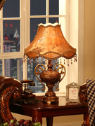 久三 奢华客厅欧式台灯创意大气书房古典复古新婚庆卧室床头台灯