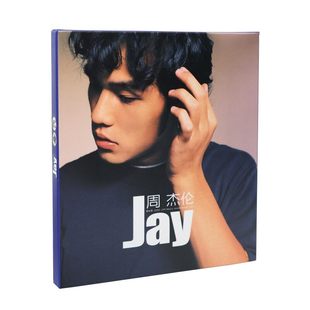 正版 Jay周杰伦同名专辑 杰伦 方盒CD唱片+歌词本 2023星版