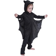 中性儿童表演服连体裤 动物蝙蝠装造型装 万圣节童装舞台演出服
