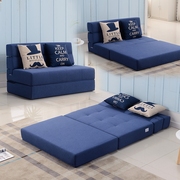 可折叠沙发榻榻米网红款单双人(单双人，)1.2米小户型多功能两用懒人沙发床