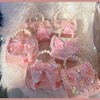 女童爱莎公主包珍珠(包珍珠，)手提斜跨包洋气女孩时尚，蝴蝶结宝宝小香风潮包