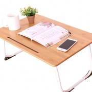 床桌床上桌床上电脑桌小桌子实木电脑桌可折叠竹子折叠桌学习桌简