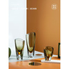 现代简约琉璃花瓶摆件创意客厅，插花器轻奢样板间，玄关桌面软装饰品
