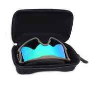户外滑雪眼镜盒 护目镜收纳盒方便携带拉链盒抗压抗冲撞 雪镜盒子