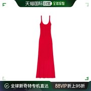 香港直邮潮奢jacquemus女士，系腰带长款针织连衣裙233kn344232
