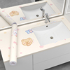 洗手台贴纸卫生间台面水池，防水翻新厕所，洗漱台浴室柜改造自粘贴膜