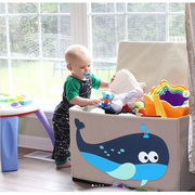 宝宝衣服收纳盒特大号整理箱布艺可折叠家用儿童玩具收纳箱