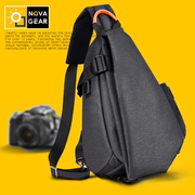 微单单反相机包便携单肩斜挎三角摄影背包佳能200DM50索尼康富士