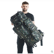 行军军版用旅行背包迷彩大容量战术特种兵退役背囊户外登山包双肩
