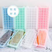 模具家用制冰模具制冰盒方形冰块模具冰块模具硅胶冰格