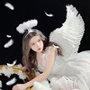 天使翅膀羽毛儿童成人，白色摄影婚纱礼物公主，走秀道具恶魔时尚装扮