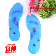 塑胶磁疗防臭透气 磁石磁铁保健按摩鞋垫 磁性穴位隔汗鞋垫 男女