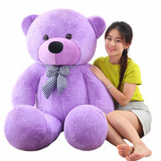 泰迪熊公仔大熊布娃娃毛绒玩具熊大号(熊大号，)生日礼物女生抱抱熊1.6米1.8