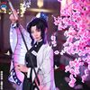 鬼灭之刃动漫游戏cos服蝴蝶忍可爱cosplay服装少女羽织女装全套