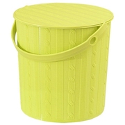 浴筐桶塑料桶洗澡带盖大号，收纳加厚手提凳可坐水桶提浴桶多功能