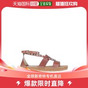 香港直邮潮奢jimmychoo女士帆布，面凉鞋