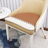 轻奢高档餐椅椅垫欧式定制异形，坐垫四季通用防滑透气舒适凳子垫