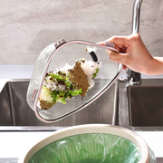 茶叶沥水篮干湿分离水槽厨房，厨余垃圾过滤篮，不锈钢洗蔬菜沥滤水架