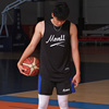 MOVALL 篮球背心美式运动健身训练投篮服男装速干无袖坎肩篮球衣