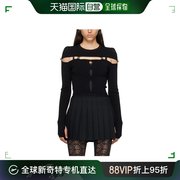 香港直邮versacejeans范思哲女士镂空针织套衫e75hafm51ecm2
