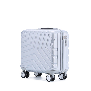 16寸登机箱pc行李箱旅行箱商务，拉杆箱tsa海关锁飞机轮拉链箱