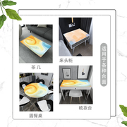 软玻璃茶几桌布防水防油免洗餐桌垫pvc塑料，桌子保护膜书桌垫餐布
