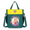 芭比公主女孩手提包小学女生补习袋可爱芭比娃娃斜挎包barbie书包