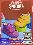 糖果色宝宝高帮帆布鞋软底2021春秋女童板鞋，男童鞋儿童帆布鞋