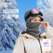滑雪护脸面罩秋冬护具女头盔帽套头罩头套滑雪帽脸罩帽子防风装备