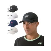 日本直邮YONEX 男式女式 Unicap 帽子网球一点标志白色白色黑色蓝