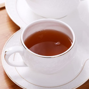 陶瓷纯白浮雕金边咖啡具下午茶具套装1壶2杯带茶盘整套茶壶茶杯
