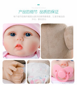 跨境重生娃娃55cm仿真婴儿，软胶玩具礼物洋娃娃，直供搪胶亚马逊
