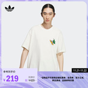 adidas阿迪达斯三叶草男装印花运动短袖T恤IN1045