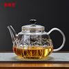 美斯尼玻璃茶壶大容量蒸煮茶器家用明火烧水壶过滤泡茶壶茶具套装