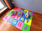 2cm加厚儿童益智卡通泡沫，地垫拼图宝宝爬行垫拼接毯垫子数字字母