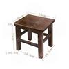 木凳子结实方形小板凳木质实木，方凳矮凳家用小凳子小木凳防腐木凳