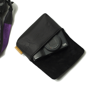 Shounenn便携防水数码相机收纳包减震保护适用于GR索尼黑卡片机包