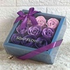 母亲节9朵玫瑰香皂花，礼盒创意生日公司婚庆回礼拌手