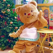 黄油小熊人偶服装抖音网红同款人穿的卡通可爱公仔道具宣传表演服