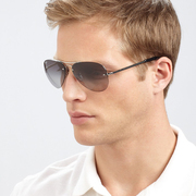 rayban雷朋太阳眼镜，男飞行员款大框，时尚双梁酷炫墨镜rb3449