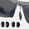 太阳眼镜鼻托硅胶卡式插入式鼻垫卡口骑行铝镁墨镜鼻托支架眼镜腿