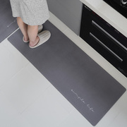 ykmore厨房地垫免清洗脚垫，防滑防油耐脏防水垫子，吸水可擦免洗地毯