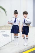儿童校服套装海军服演出服幼儿园园服夏季水手服男女童班服
