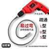 厨房下水道疏通神器专用工具电动管道疏通机一炮通厕所马桶疏通器